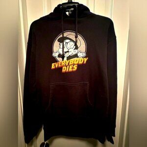 Men’s Logic “everybody dies” hoodie- size small